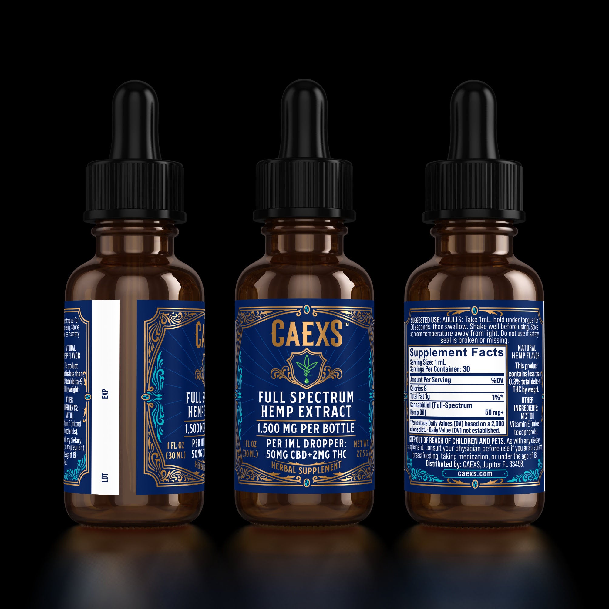 CAEXS Full Spectrum Hemp Extract