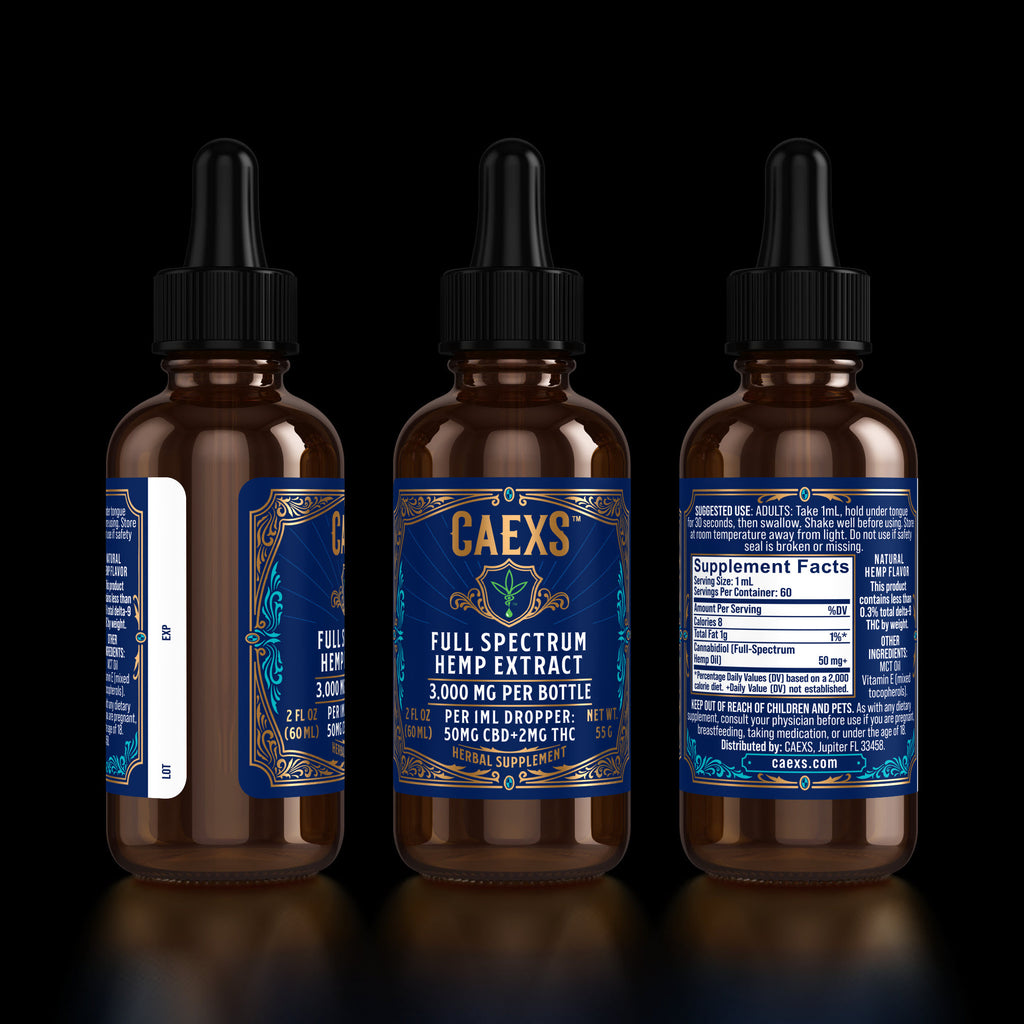 CAEXS Full Spectrum Hemp Extract