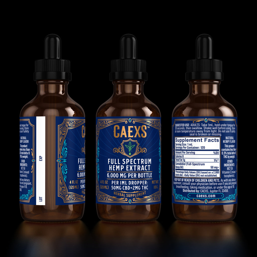 CAEXS Full Spectrum Hemp Extract