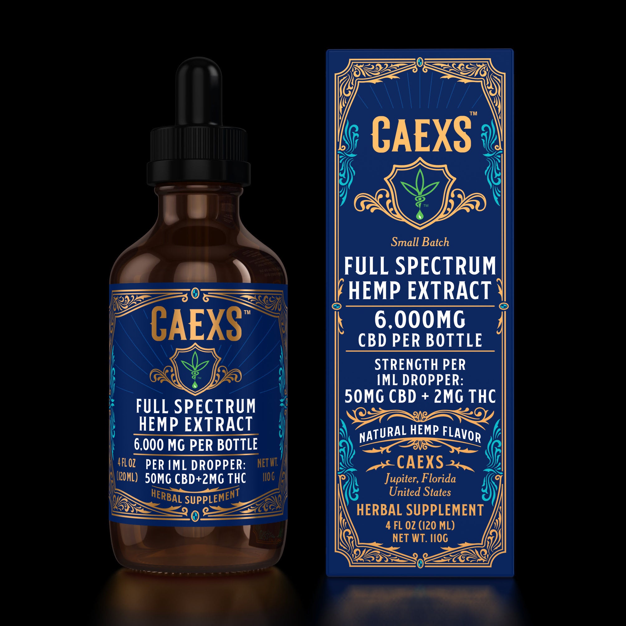 CAEXS Full Spectrum Hemp Extract