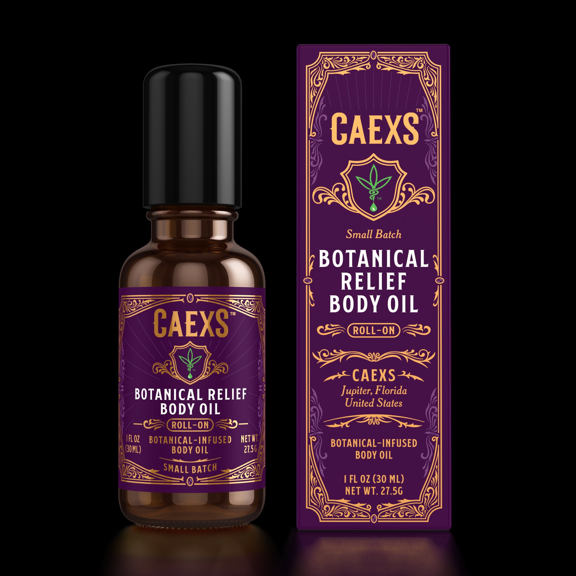 CAEXS Botanical Relief Body Oil (non-CBD)
